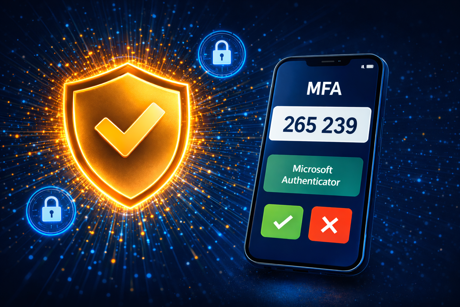 MFA Hardening security visual