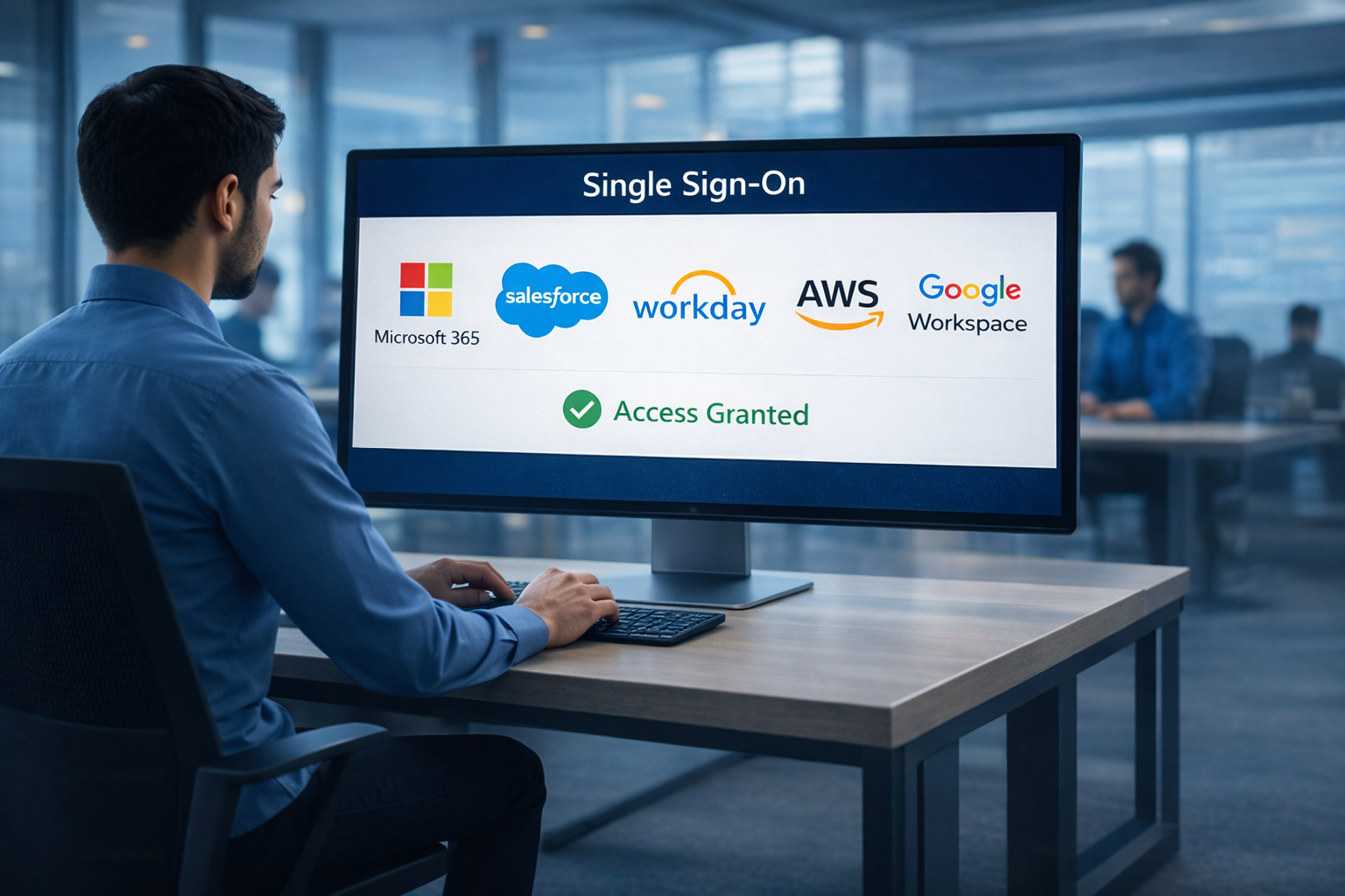 SSO for Enterprise Apps visual